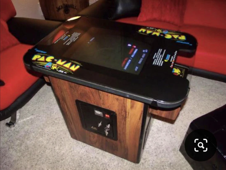 Sit down old school arcade video 2 person
