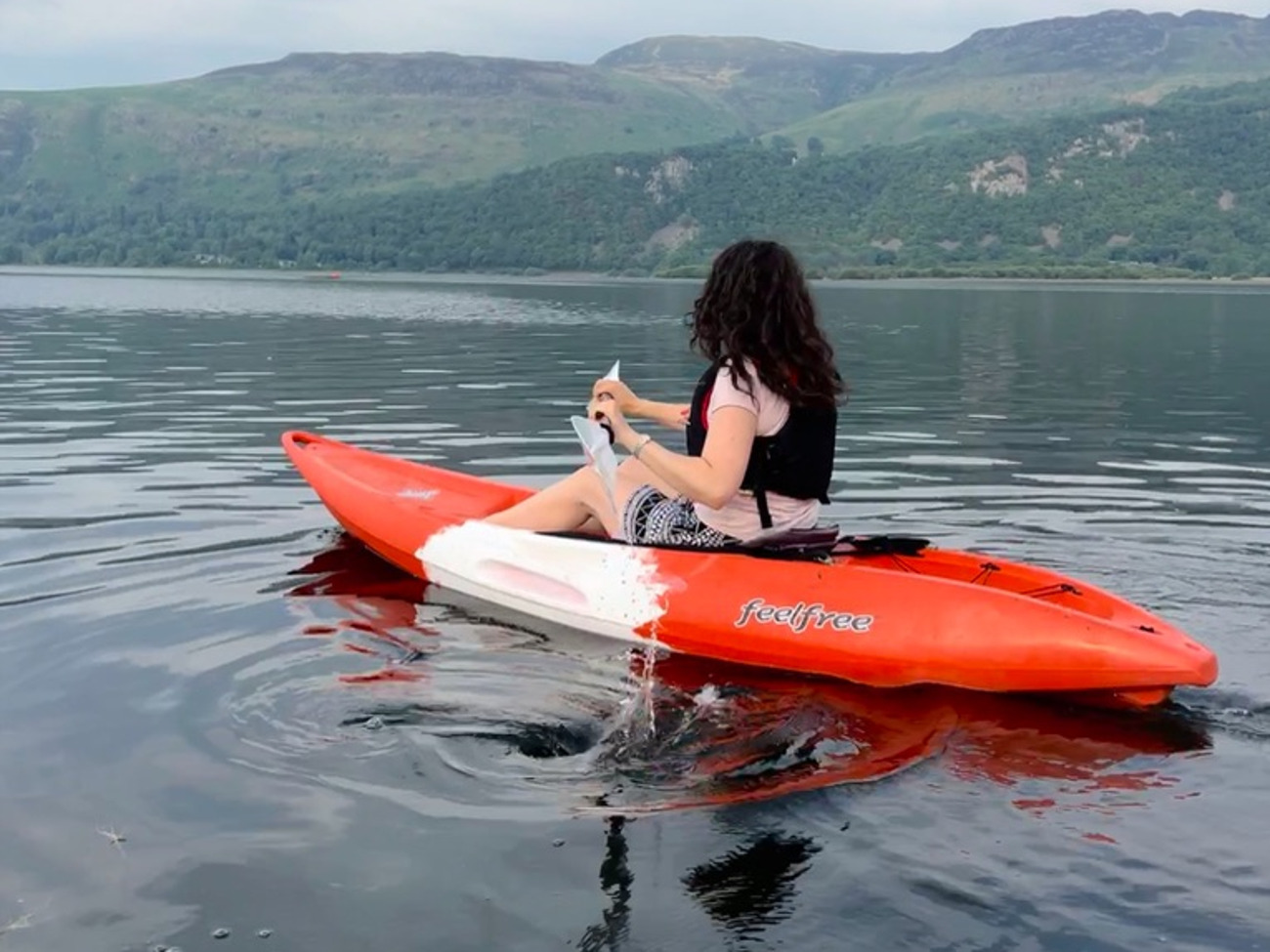 Sit-on-kayak 