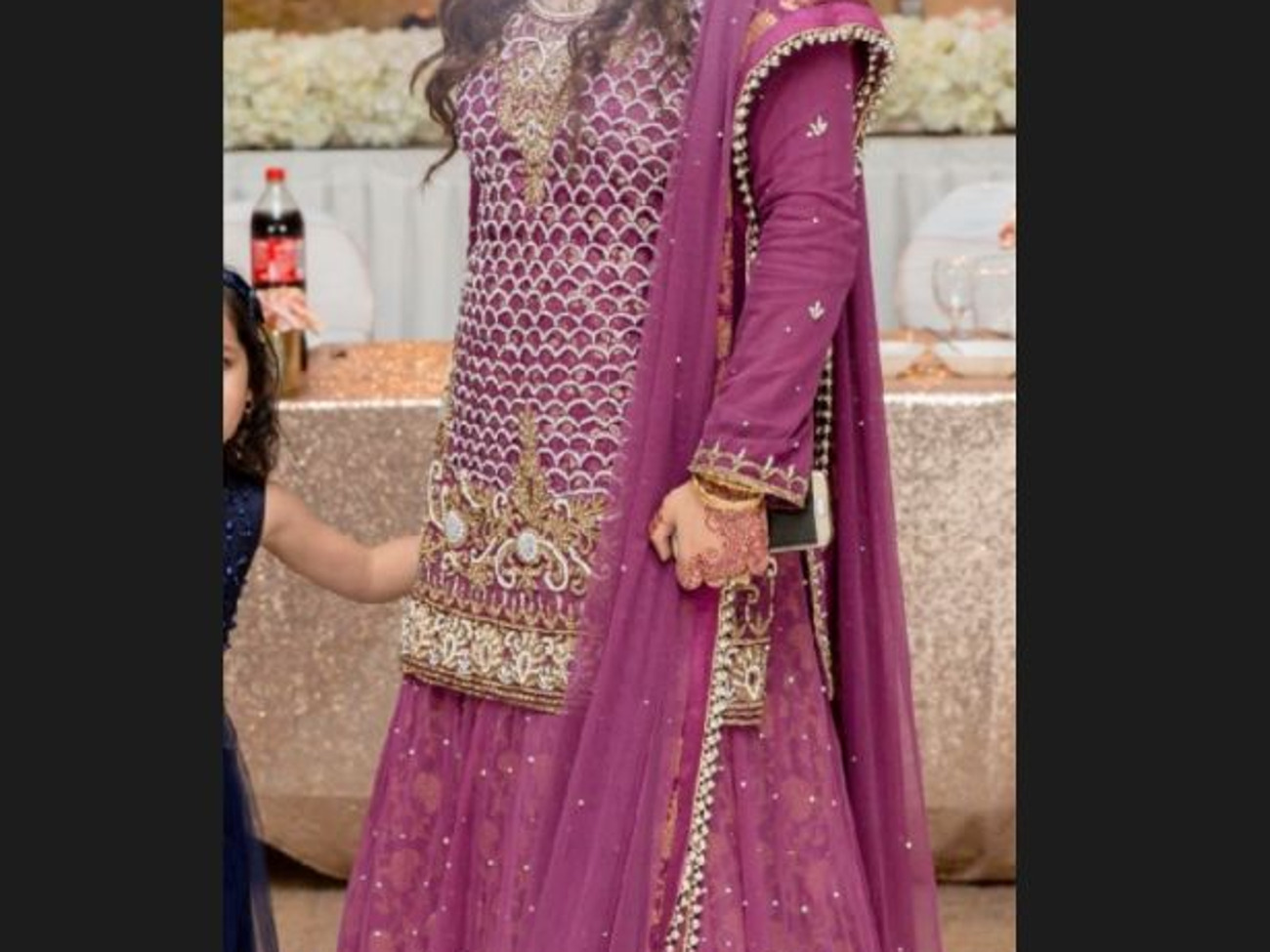 Size 12 asian wedding lengha