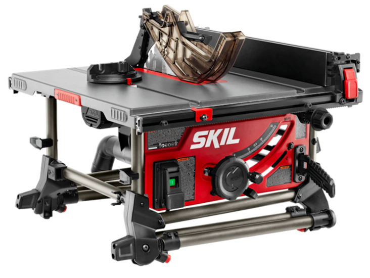 10” skil table saw rack and pinion precision