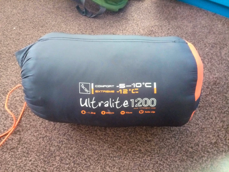 Triton sleeping bag -12°c