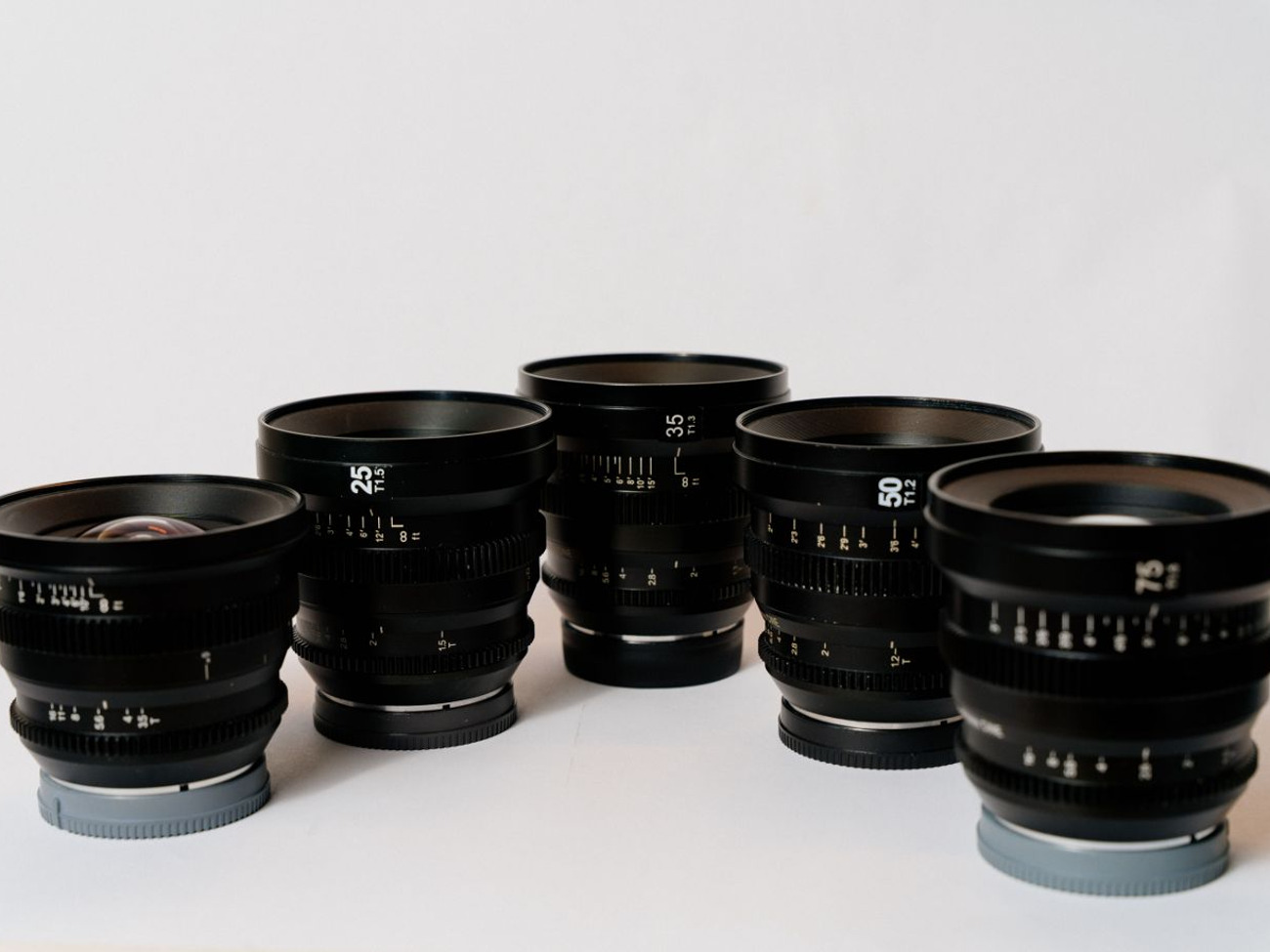 Slr magic microprime e-mount lens set - 15/25/35/50/75mm