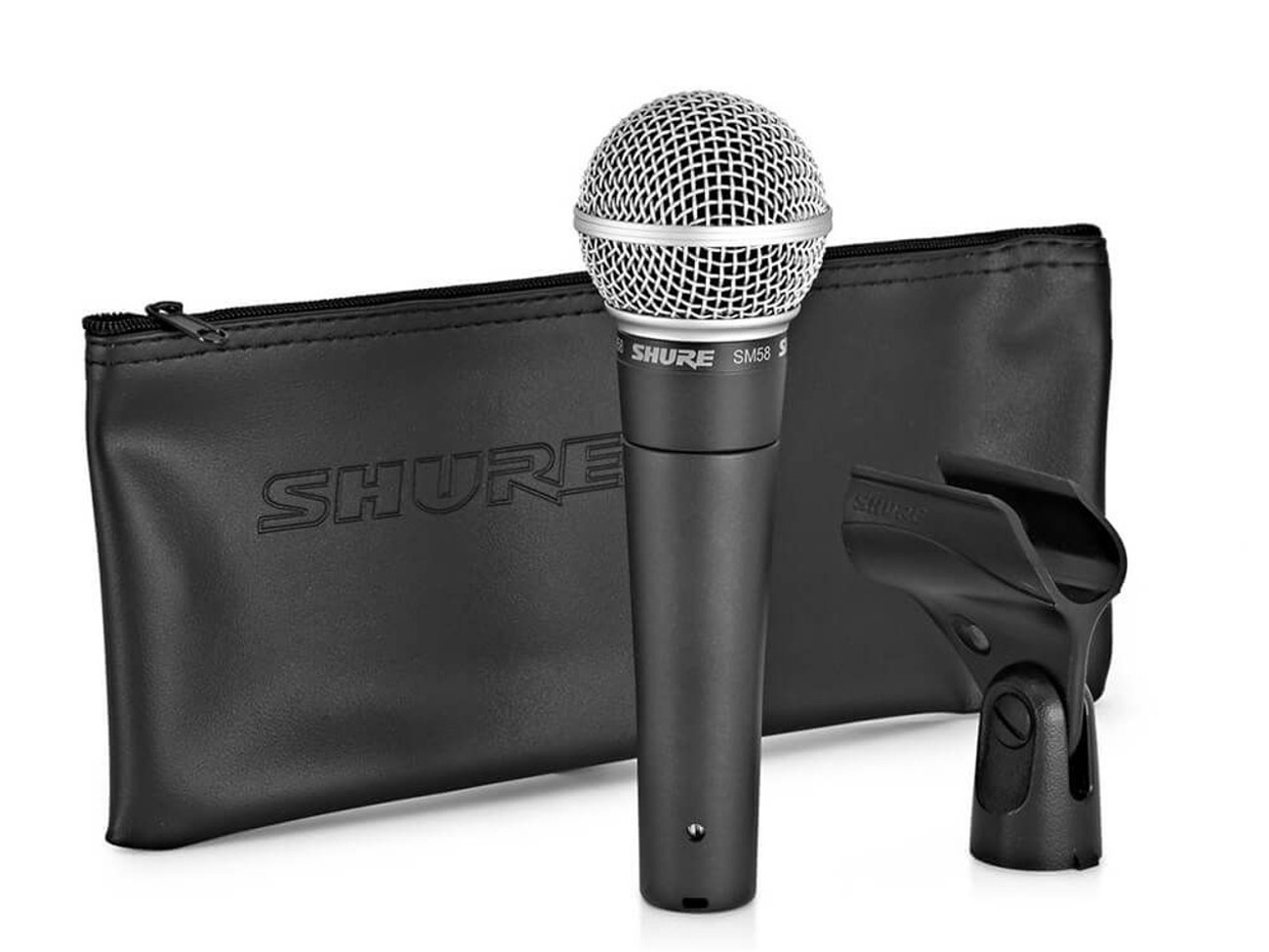Sm58 microphone with clip