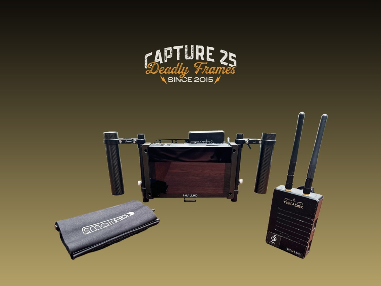 Smallhd cine 7 & teradek bolt 500 lt wireless monitor kit