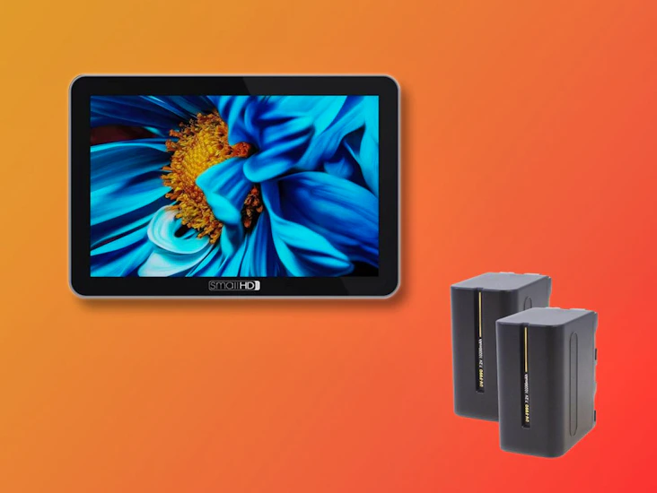 Smallhd focus 7 inch - hdmi monitor 1000 nits + hdmi + 2 batteries