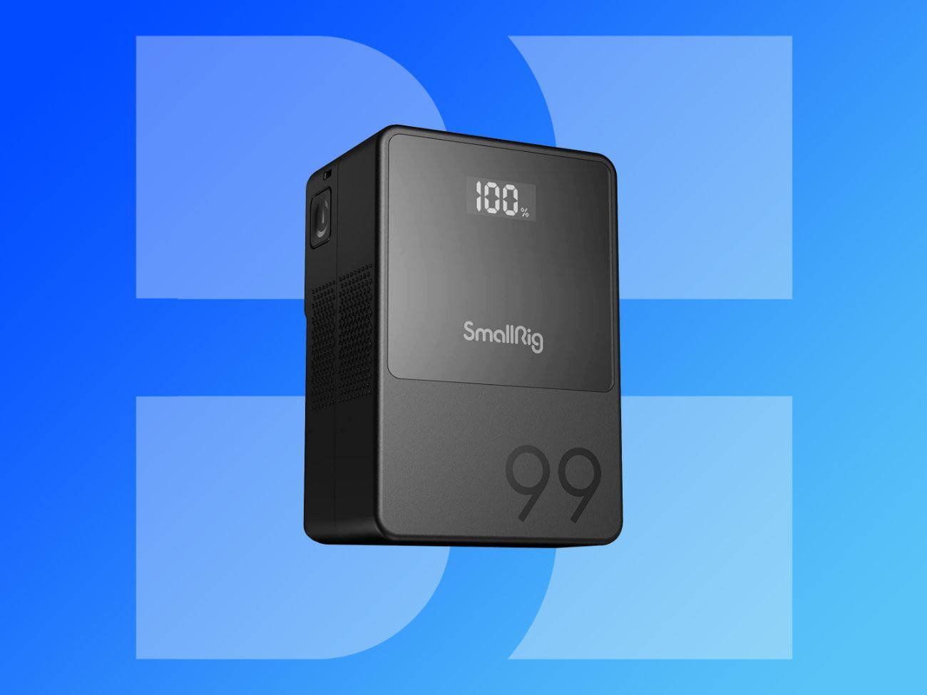 Smallrig 99wh v mount battery 65w usb-c d-tap 8v 12v dc