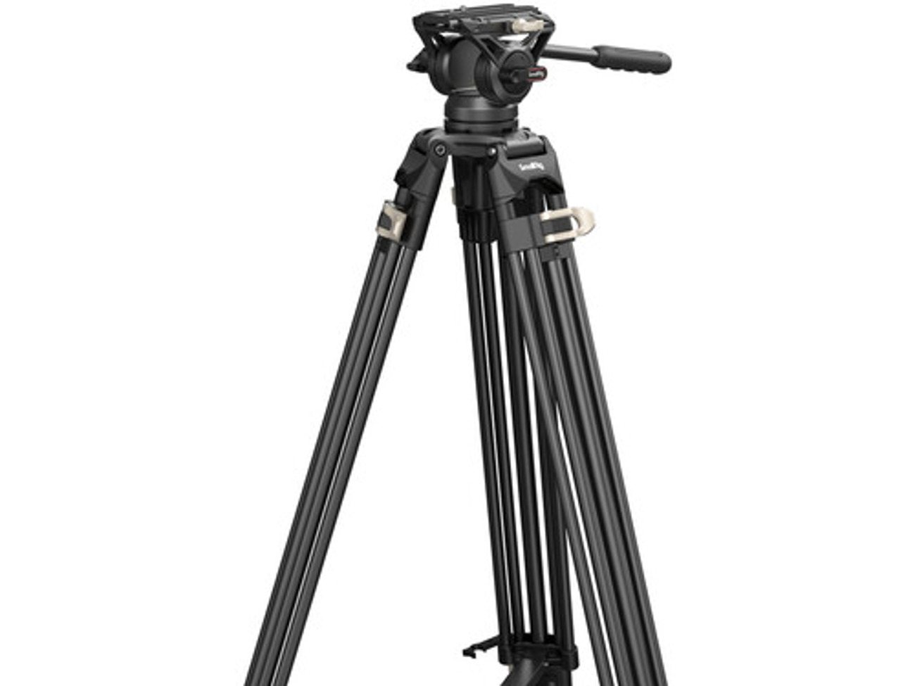 Smallrig ad-01 heavy-duty 8kg tripod fluid 75mm ball head qr plate dji rs 2/3