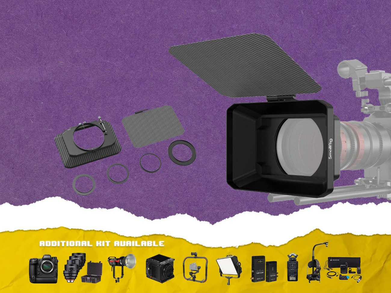 Smallrig lightweight matte box 