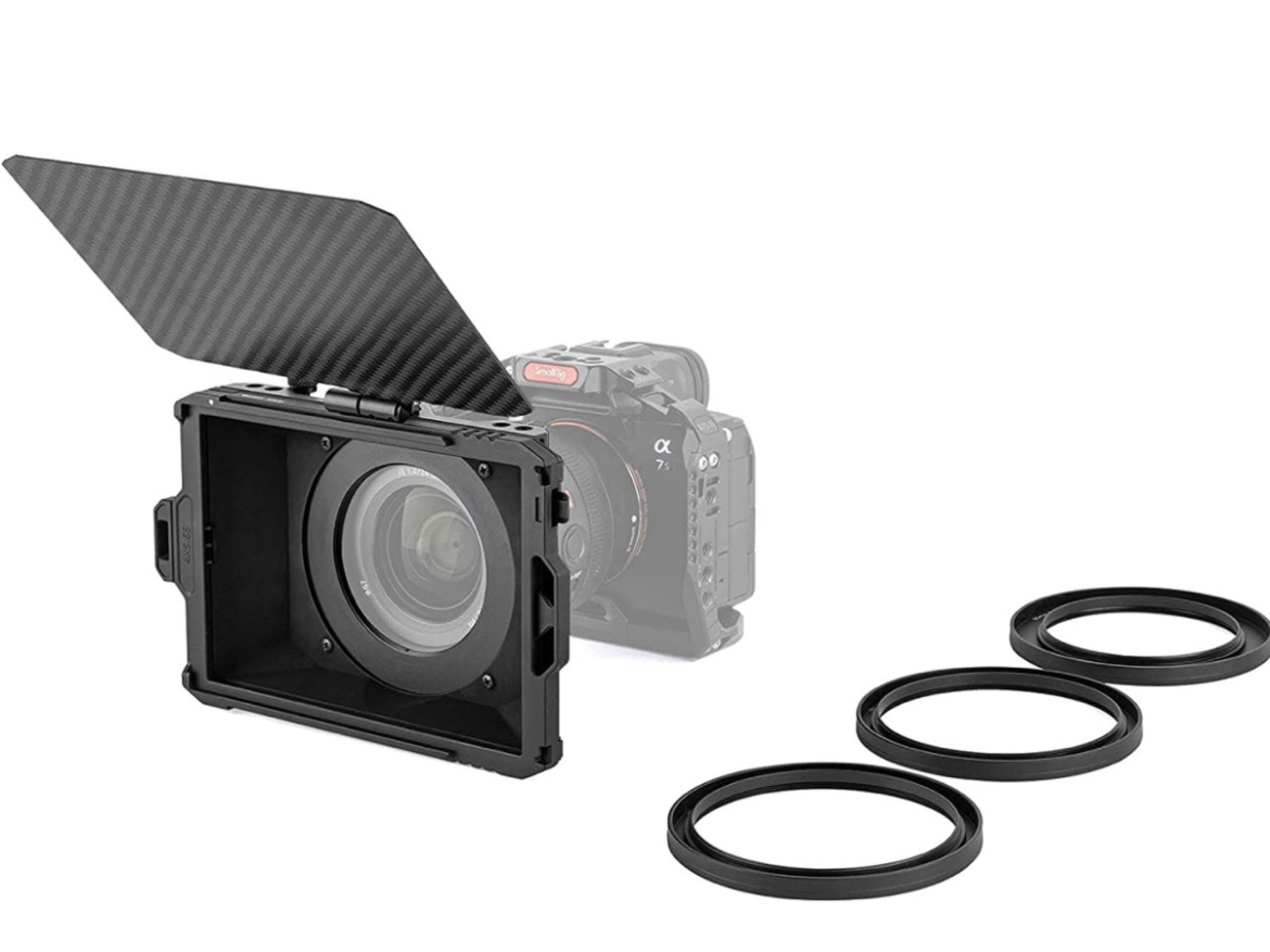 Smallrig mini matte box with 4 x 5.65" filter frame
