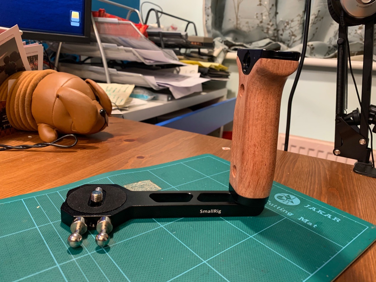 Smallrig wooden handle