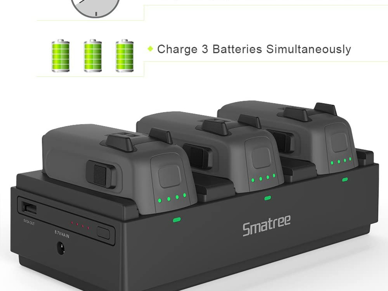 Smatree portable charging station  dji spark