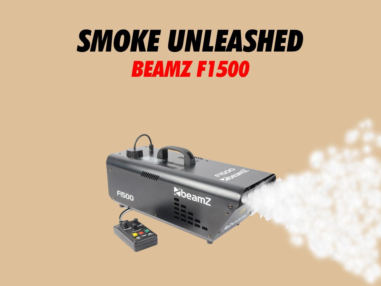 Smoke / haze machine beamz f1500 (this is the way)