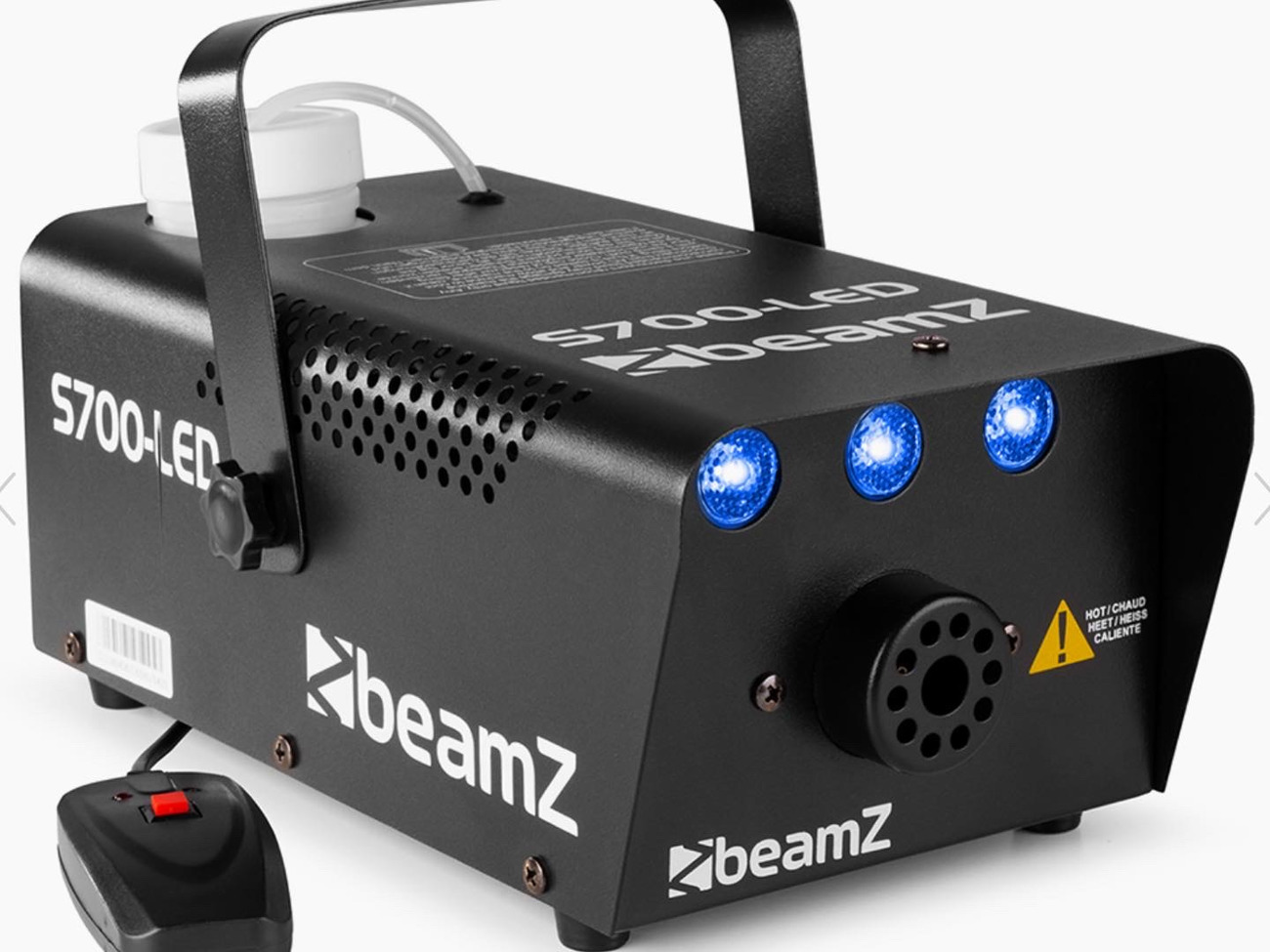 Smoke machine with ice effect