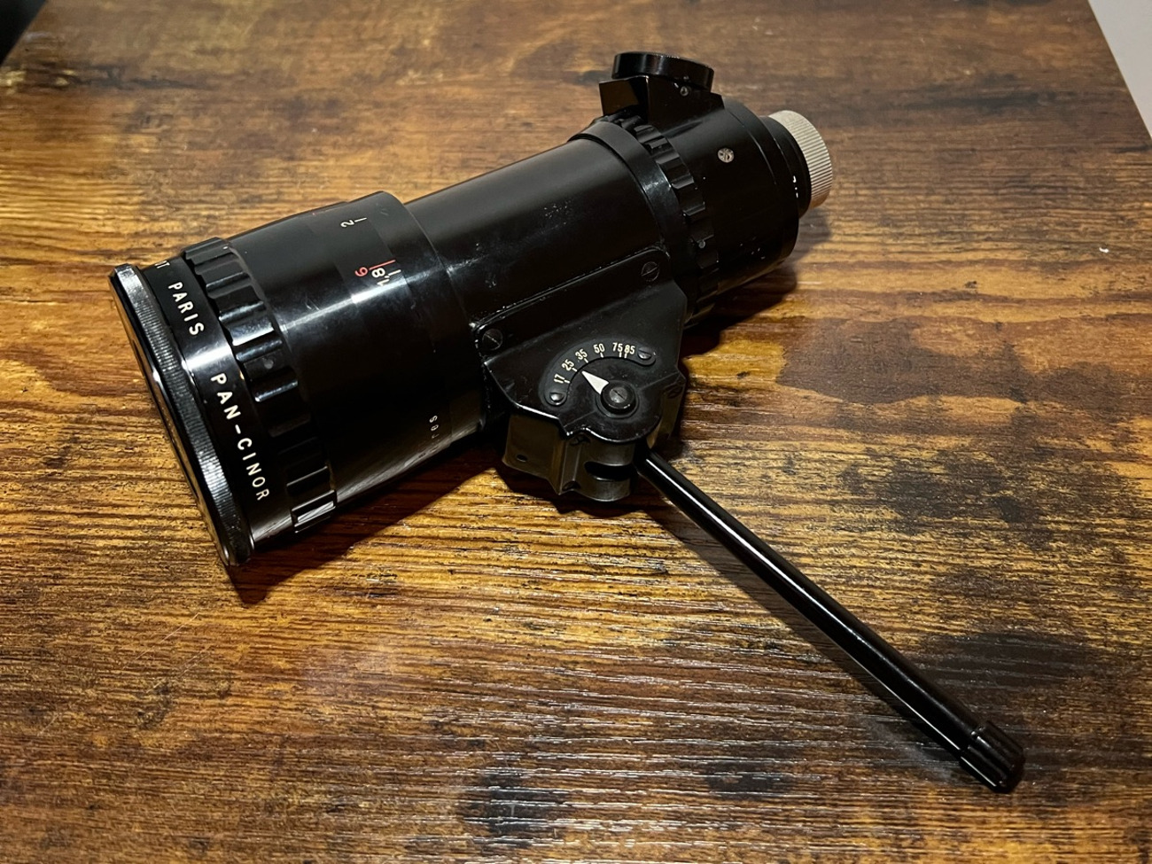 Som berthiot p17-85mm f/2 vintage lens -  c mount