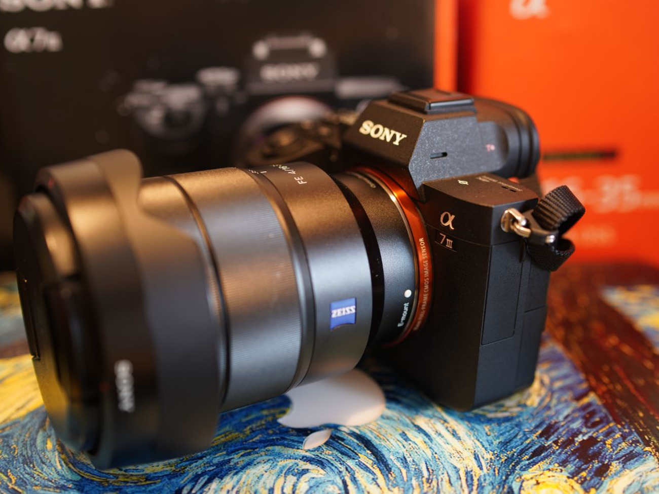 Sony a7iii a73 with sony 16-35 zeiss f4 with 128gb sd card