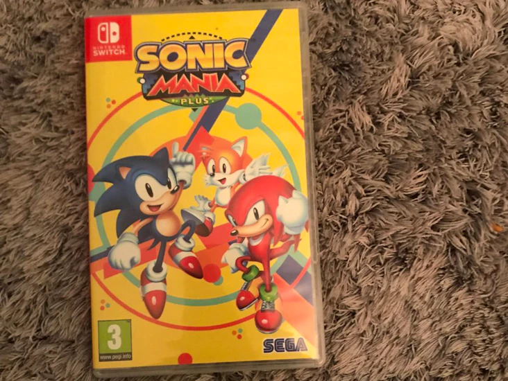 Sonic mania plus nintendo switch game - sega