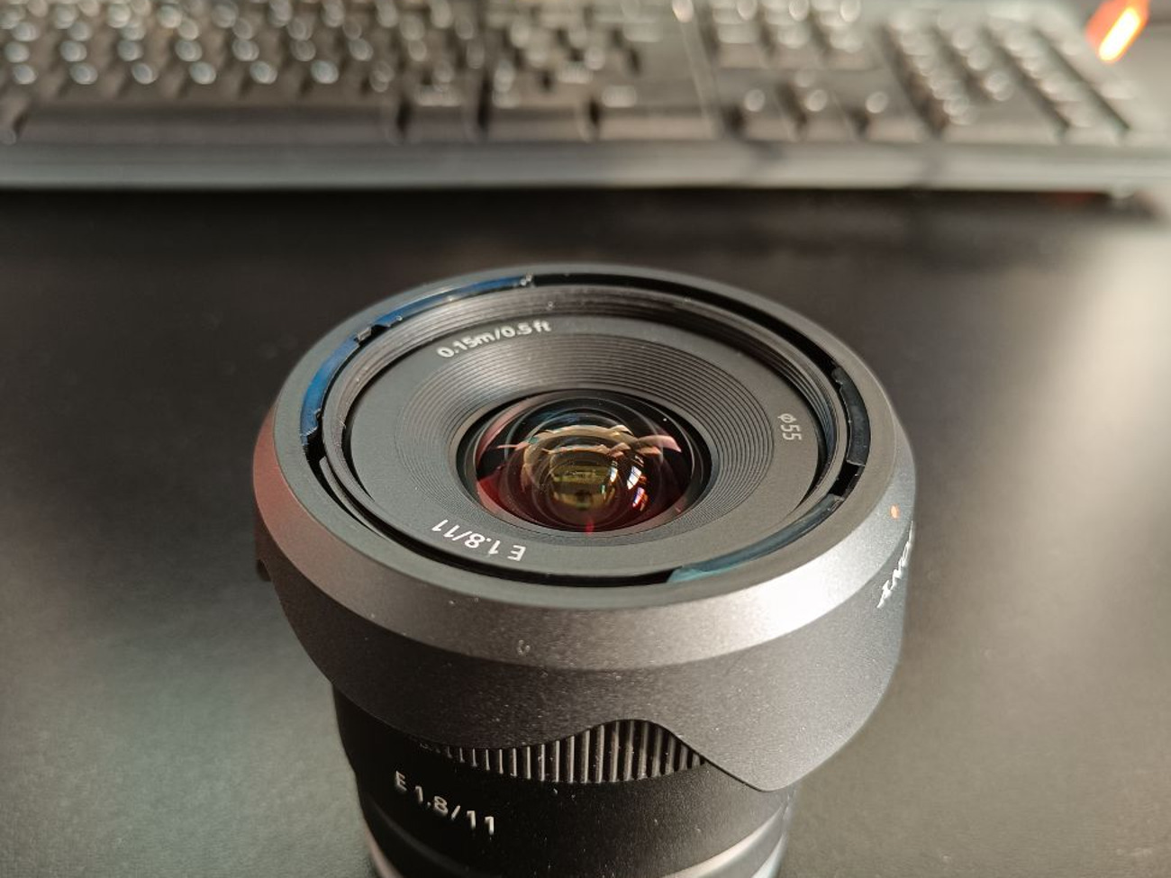Sony 11mm f1.8 apsc lens