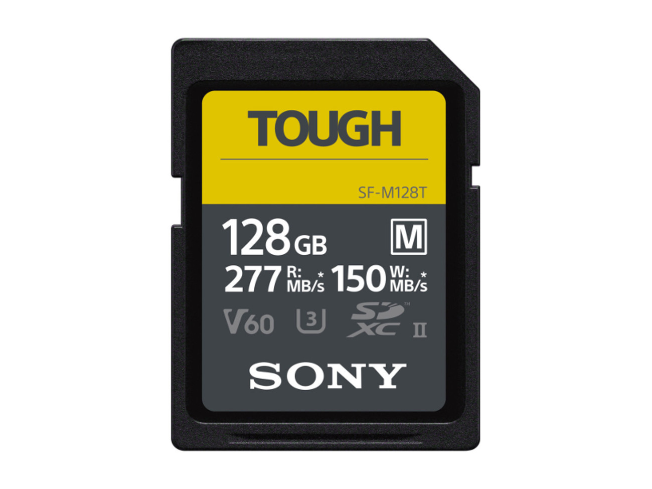 Sony 128gb tough sd sdxc uhs-ii sd memory card (up to 277mb/s)