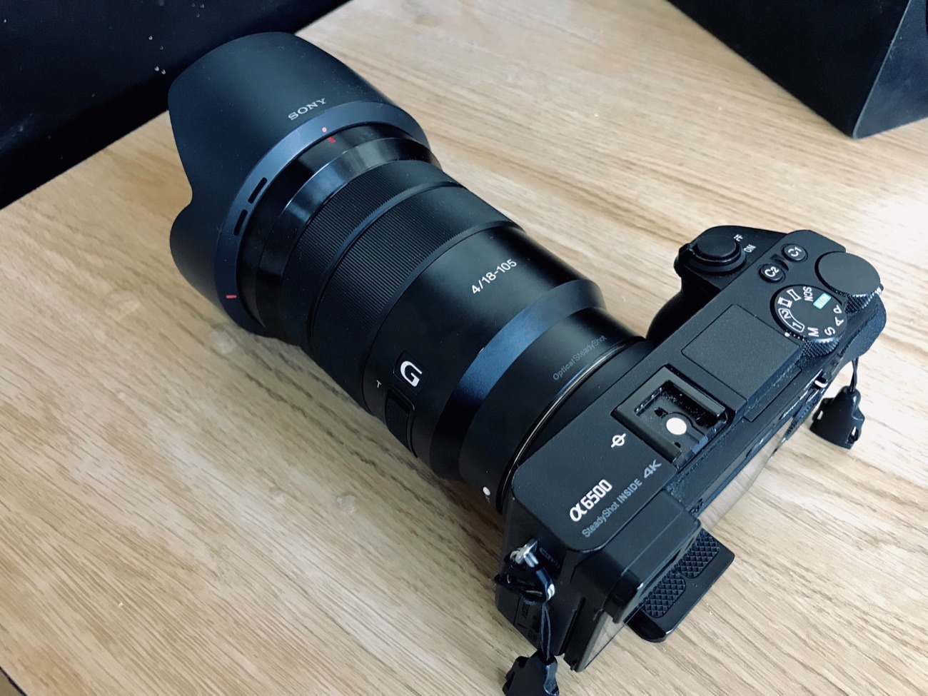 Sony 18-105mm f4 w/ nd filter e-mount lens