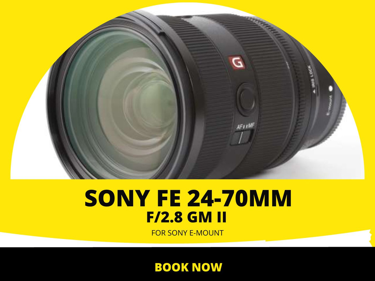 Sony 24-70 gm ii f2.8