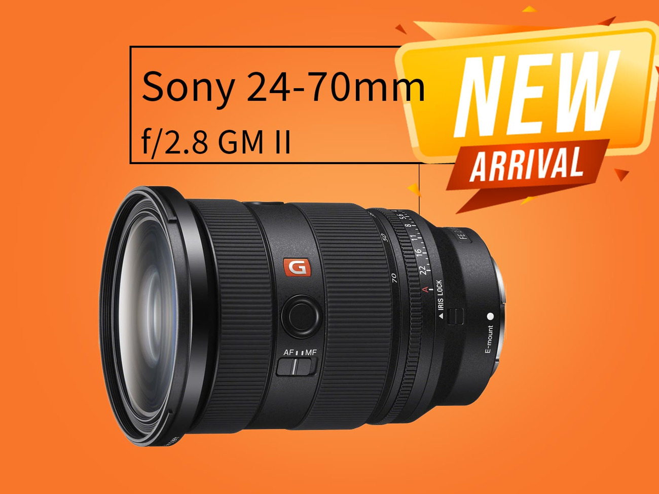 B | sony 24-70mm f2.8 g master ii zoom lens sony 24 70 gm sony 24-70mm (new