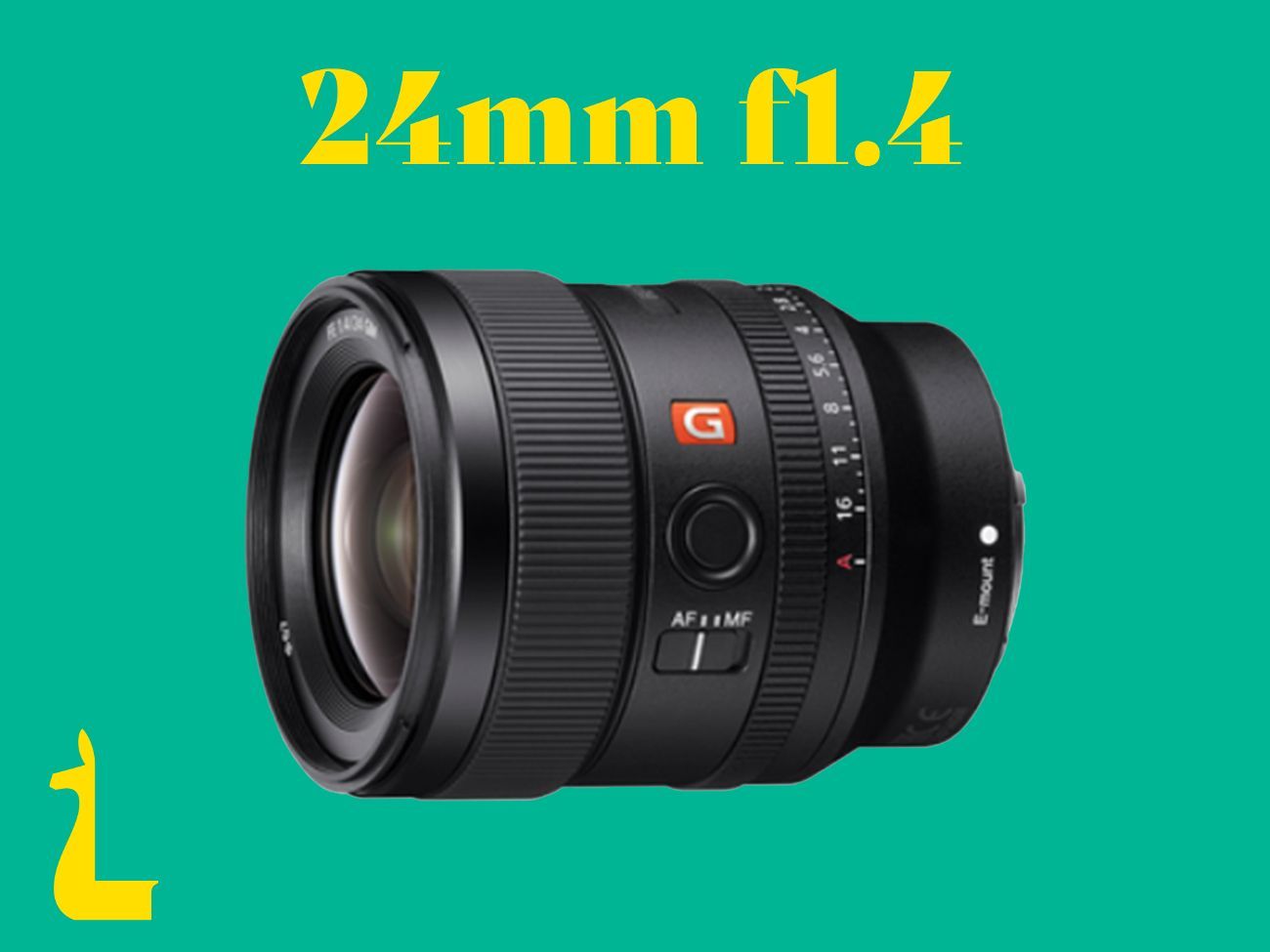 Sony 24mm gm f1.4 lens (sony e mount)