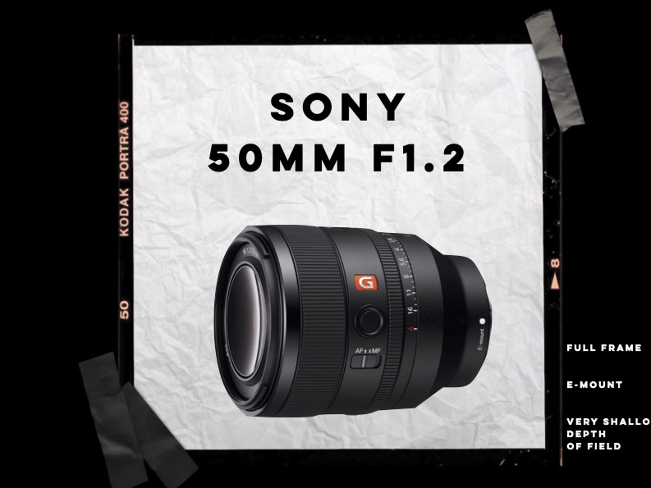 Sony 50mm f1.2 