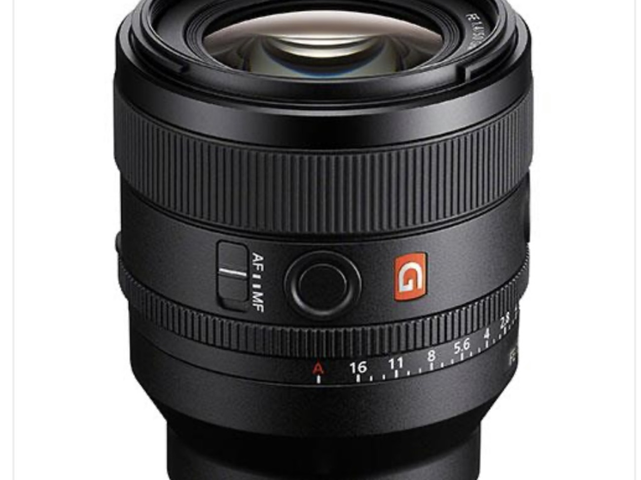 Sony 50mm f1.4 gm fe lens