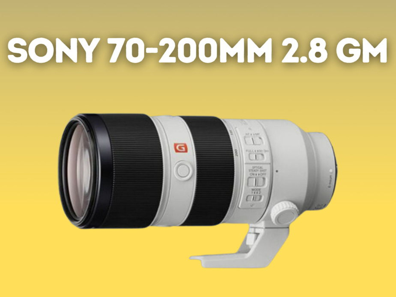 Sony 70-200 mm f 2.8 gm lens - g master sony 70 - 200