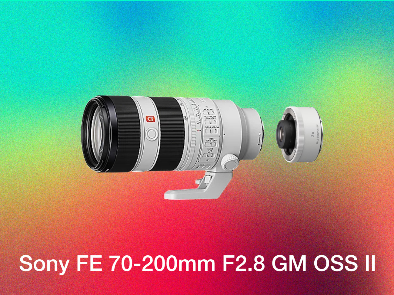 Sony 70-200mm 2.8 gm ii lens telephoto