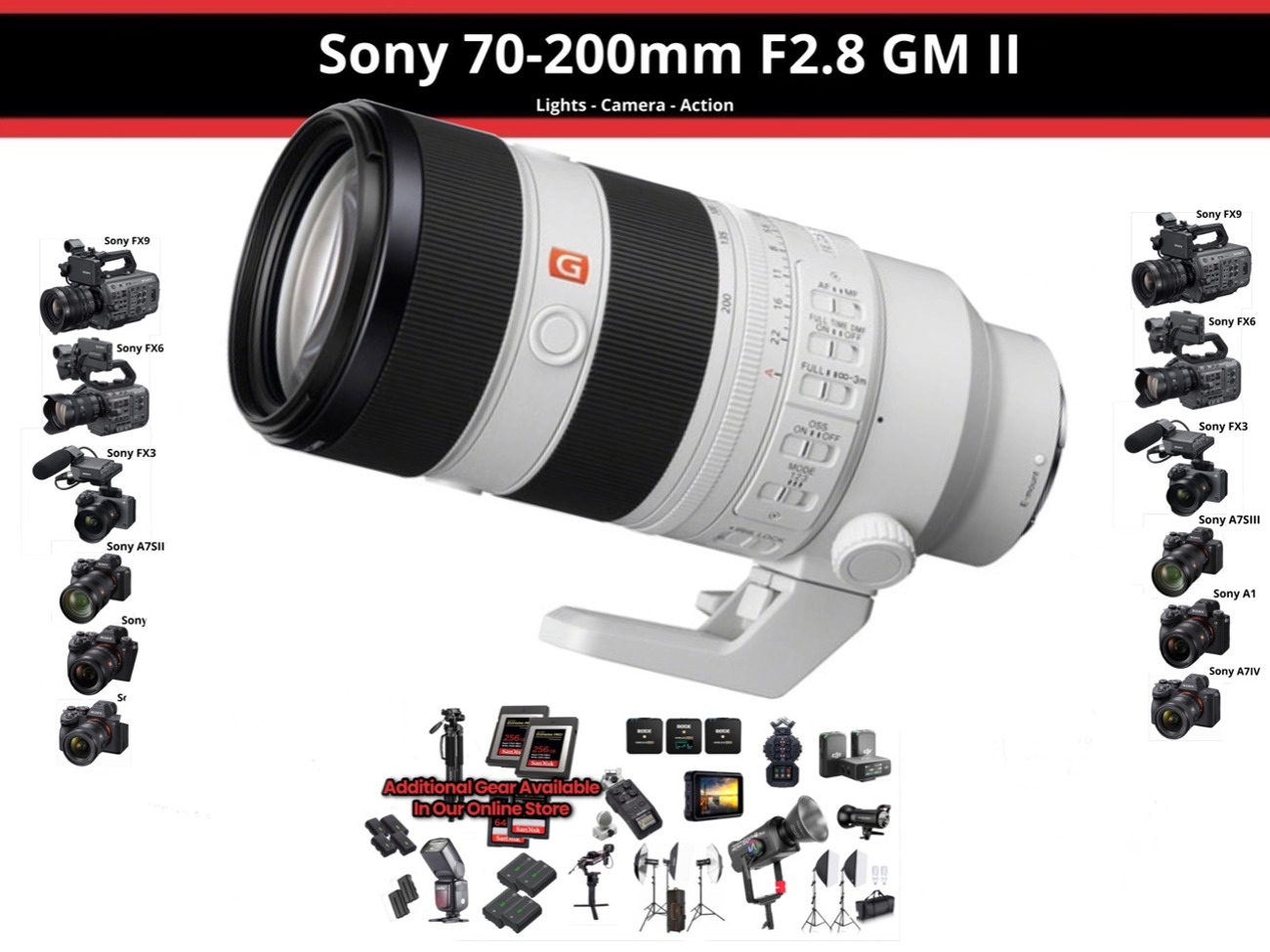 Sony 70-200mm f2.8 gm oss ii