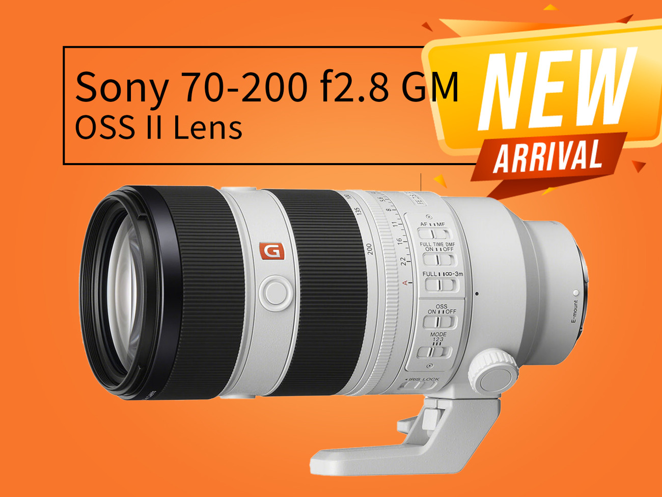 Sony 70-200mm f2.8 ii (sony 70 200 gm ii) a