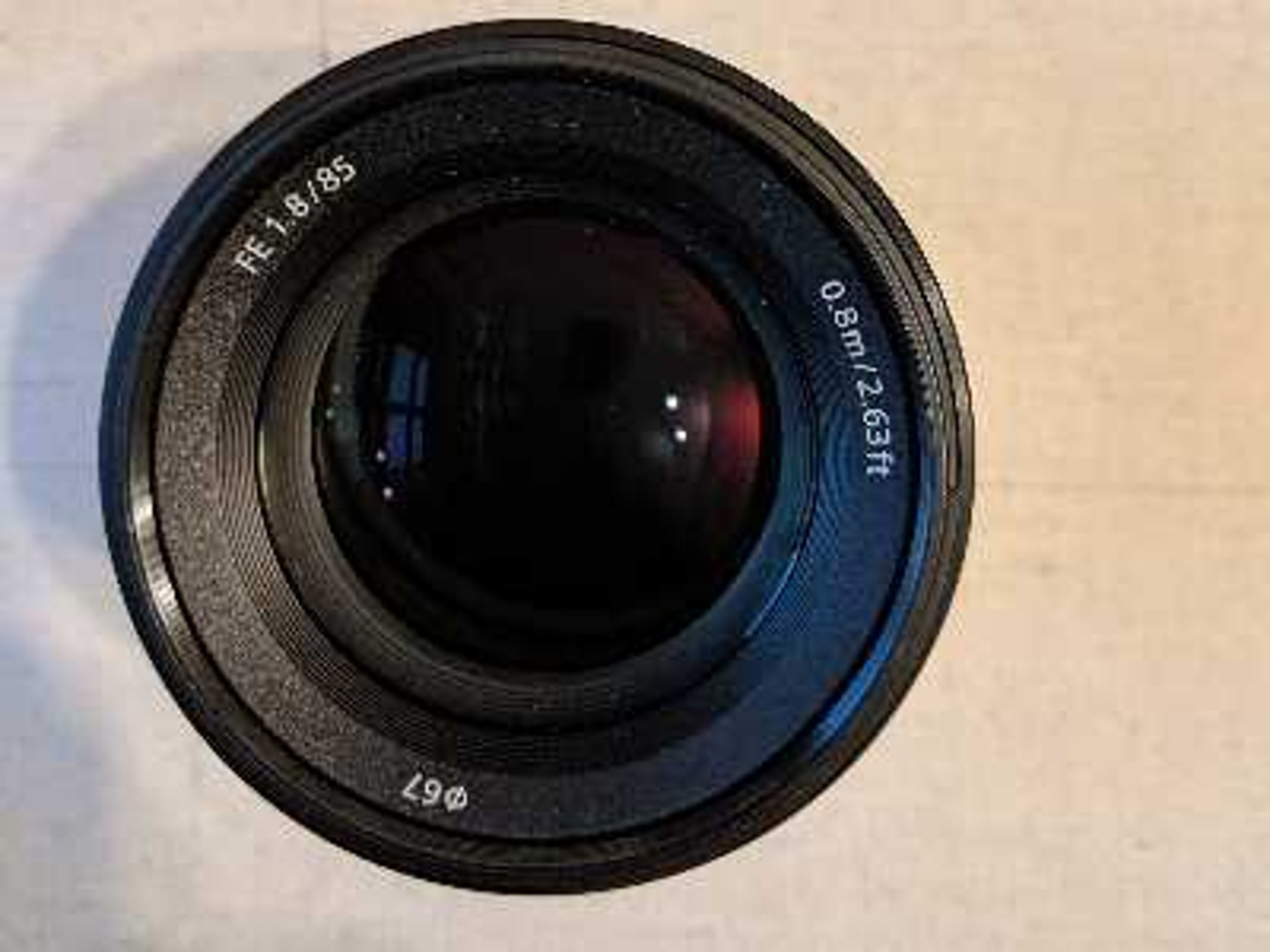 Sony 85mm f1. 8 e mount 