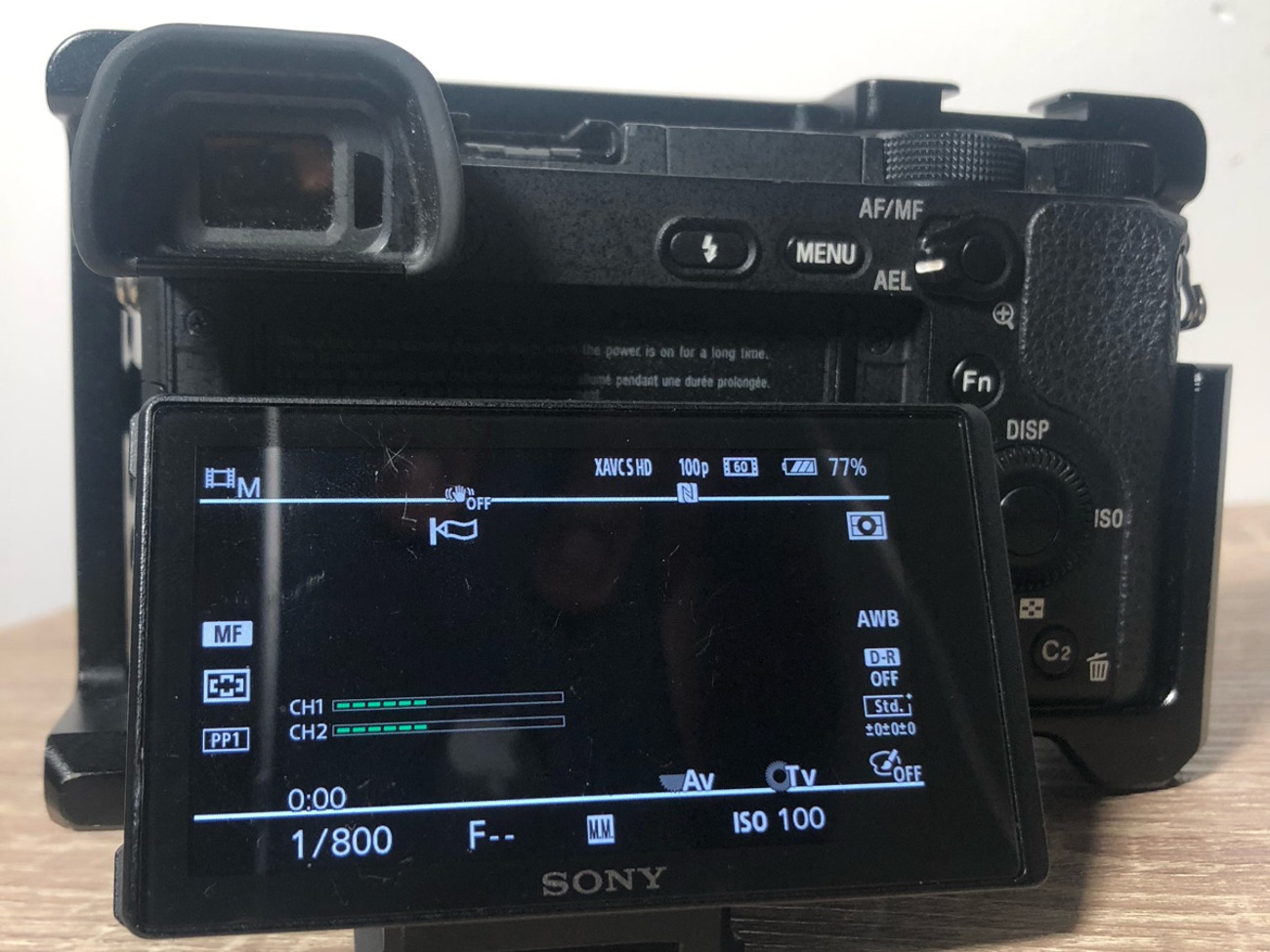 Sony a6300 body only 
