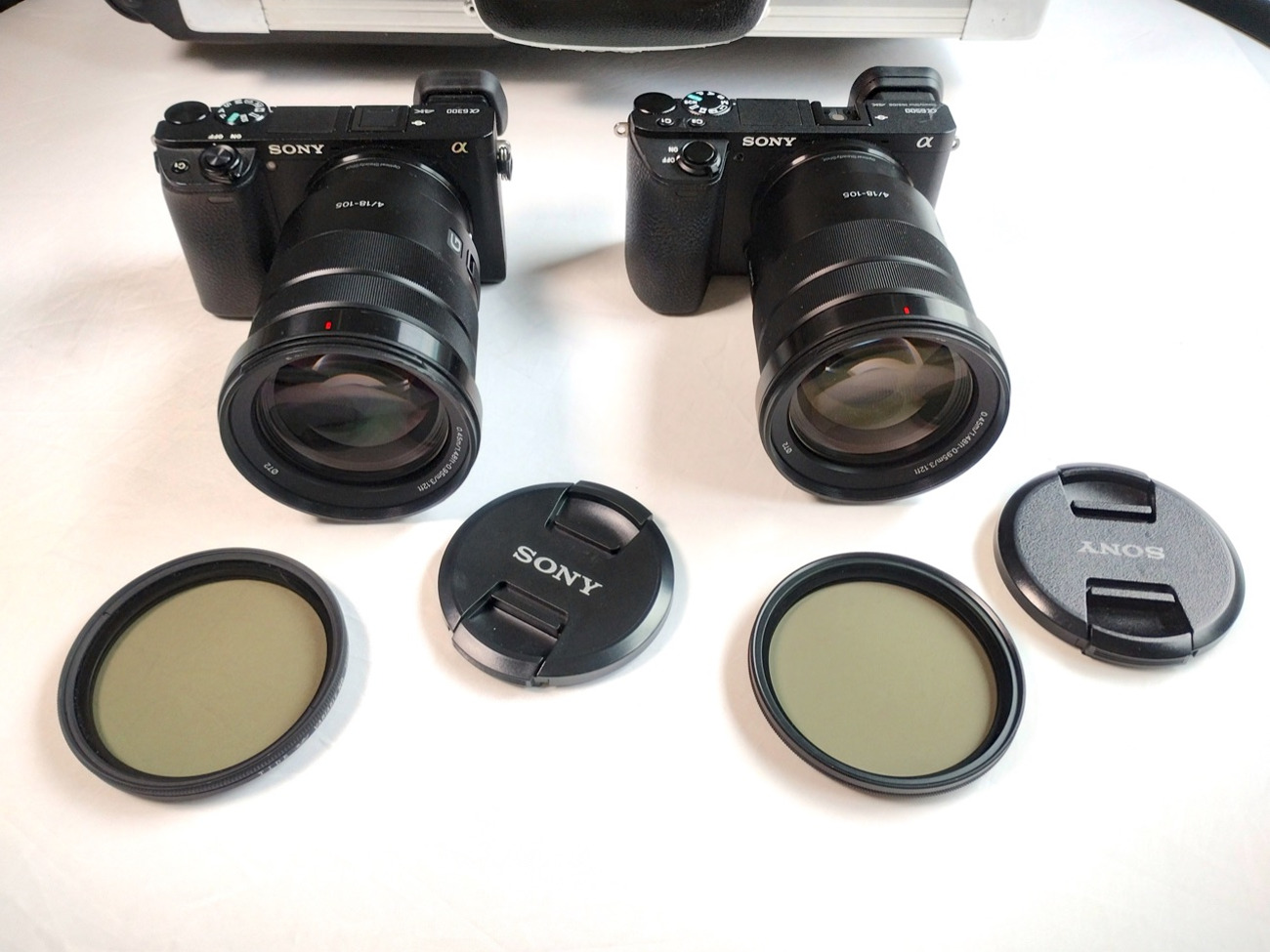 Sony a6500 / a6300, 18-105 f4 oss lens dual camera kit