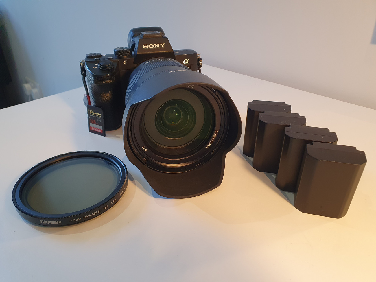 Sony a7 iii + 24-105g f4 + nd filter video/photo bundle