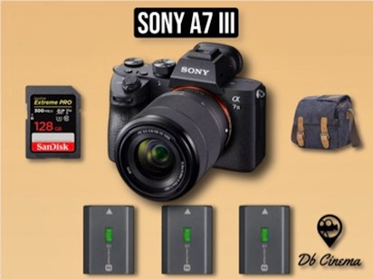 Rent Sony a7iii from Db Cinema Rentals West End, Westminster for