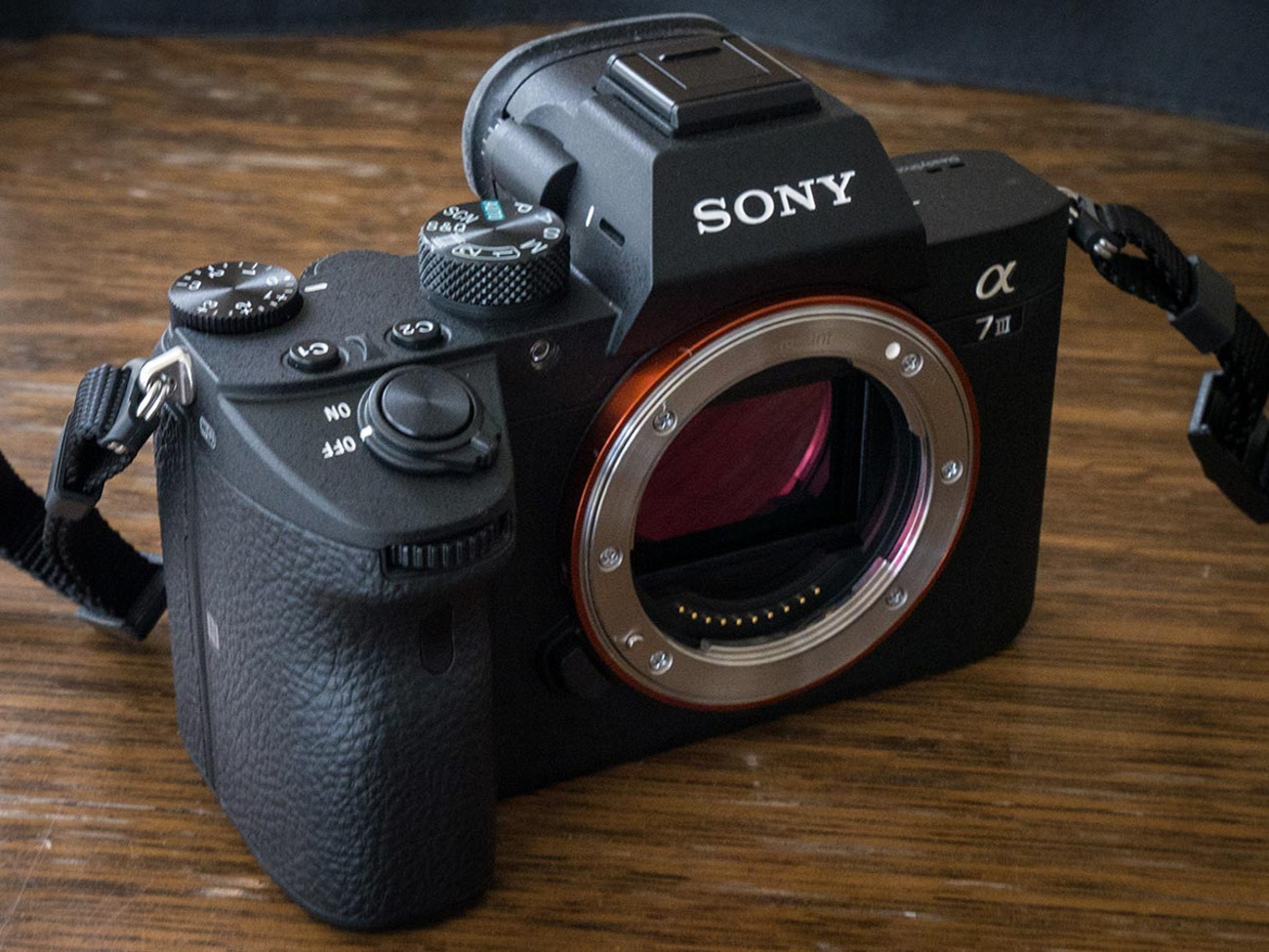 Sony a7 iii body + batteries, sd cards, charger