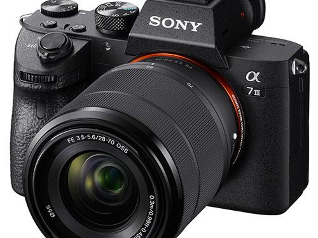 Sony a7 iii camera + røde videomic pro + fe 28-70mm lens + lightweight tripod