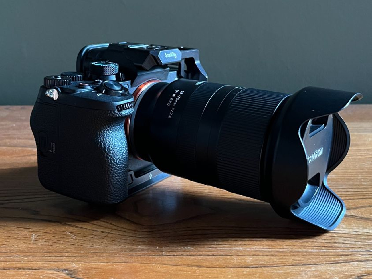 Sony a7 iv + tamron 28-75mm f2.8 lens