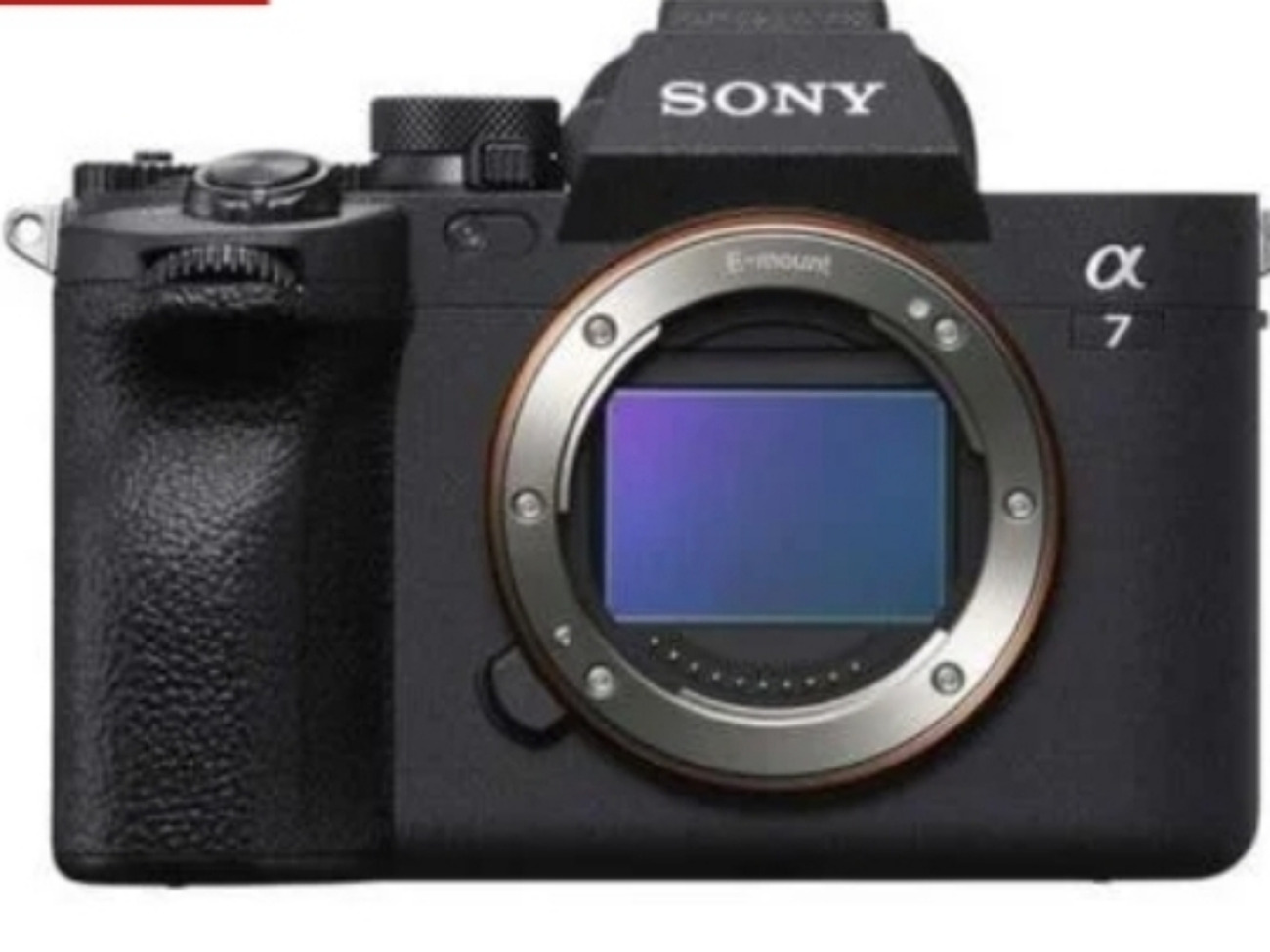 Sony a7 iv digital camera body w/ three spare batteries