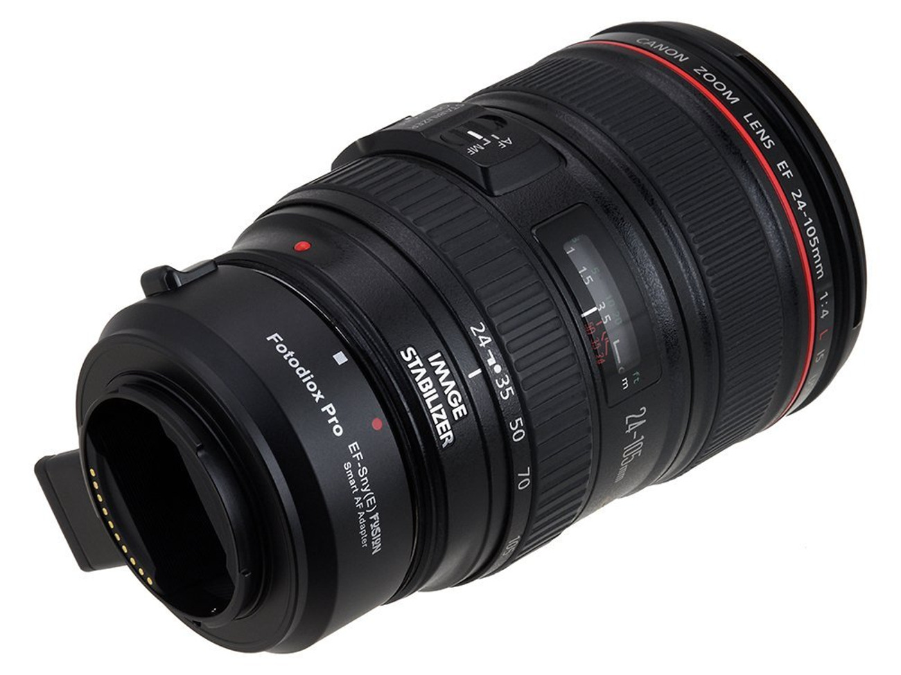 Sony a7 lenses adaptor with canon 24-105 lenses