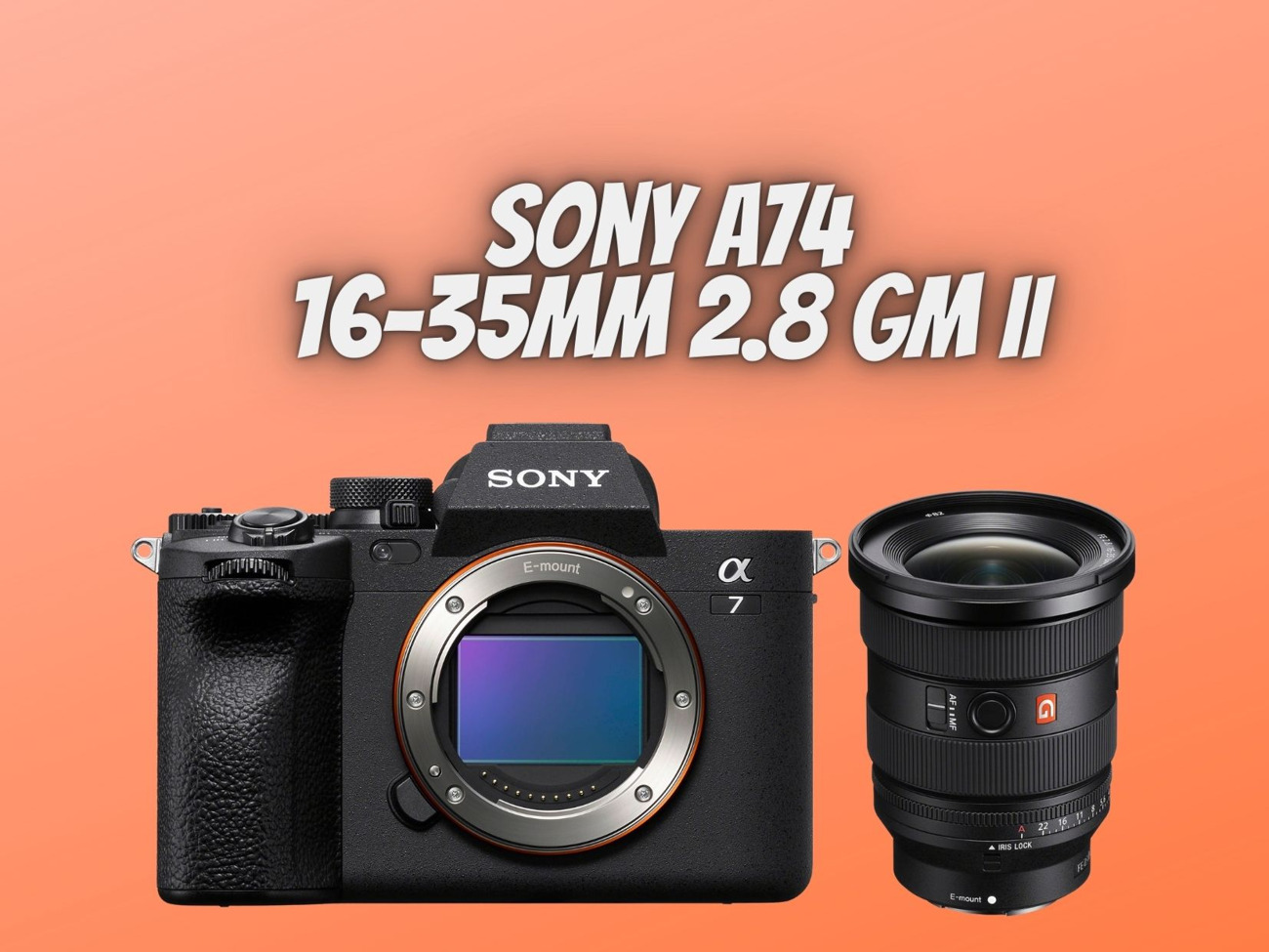 Sony a74 a7iv + 16-35mm 2.8 gm version ii 16-35 mm