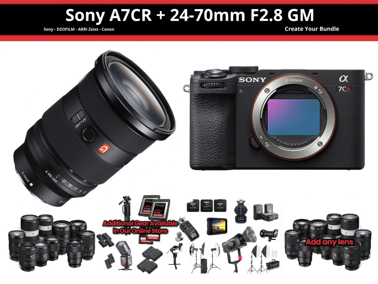 Sony a7cr + 24-70mm f2.8 gm