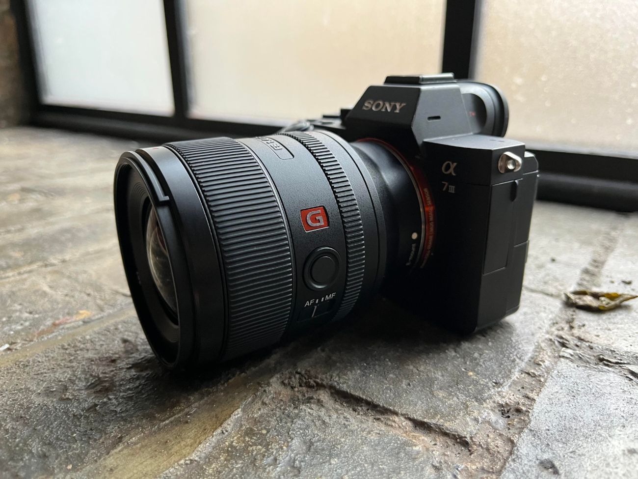 Sony a7iii + g master lens 35mm 1.4 + 128go sd card