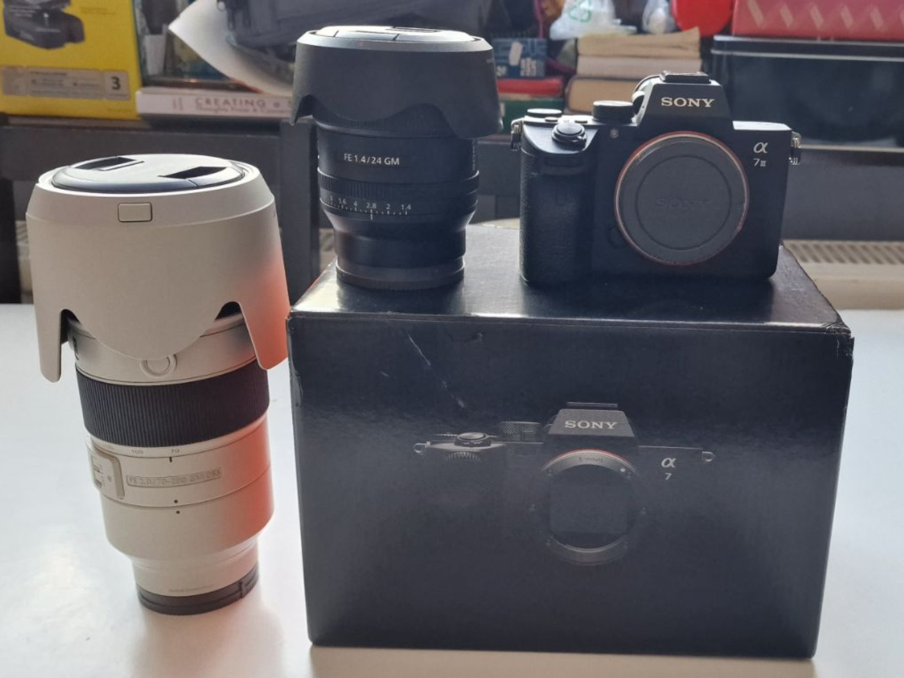 Rent Sony A7III (A73) Body with 24 mm 70-200 BUNDLE