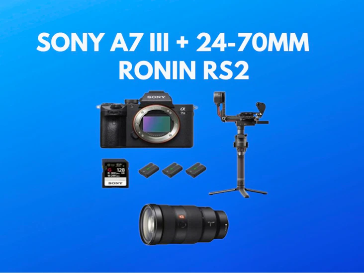 Sony a7iii a73 dji ronins rs2 24-70mm 2.8 g lens 24-70 mm
