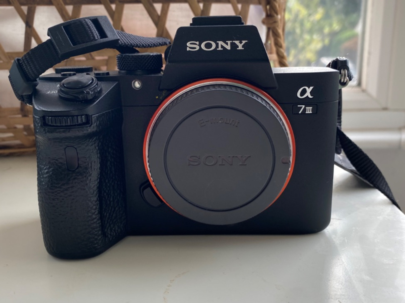 Sony a7iii camera 