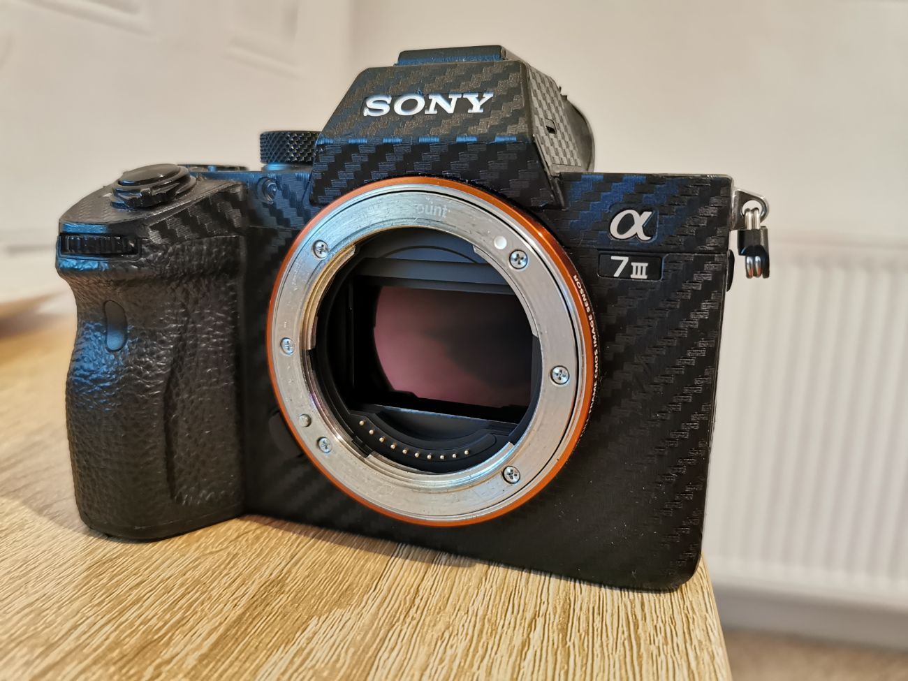 Sony a7iii camera plus x2 sd cards, x3 batteries