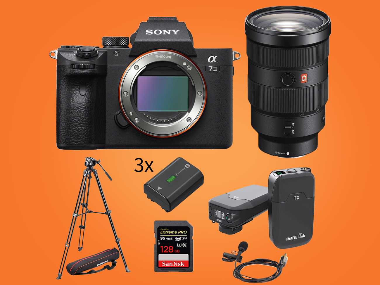 Sony a7iii - interview kit